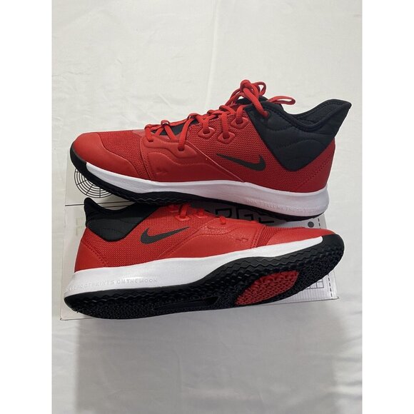 New Mens Size 11.5 Red Nike PG 3 Basketball Shoes AO2607 600 main image 11